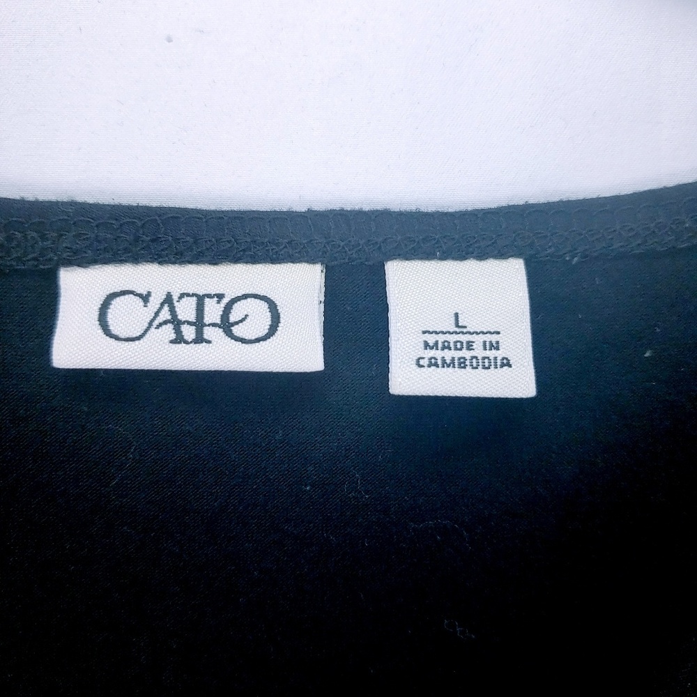 Cato 3/4 Sleeve Ruffle Neck - Picture 4 of 6